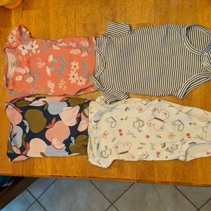 Carter's 6 month onesies